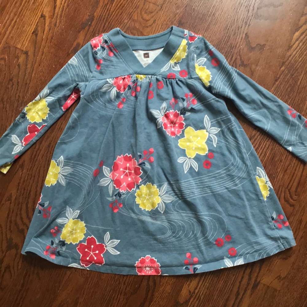 Tea Collection Long Sleeved Swing Dress.